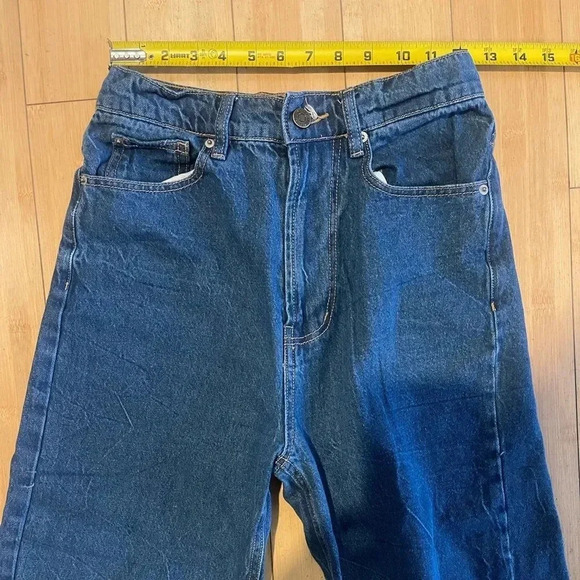 BDG Jeans, Women, Size 24, Blue, Baggy Hight Wasted Swirl Jeans - Picture 3 of 11